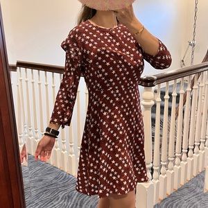 Sandro long sleeve dress